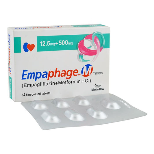 Empaphage M 12.5/500mg Tablets
