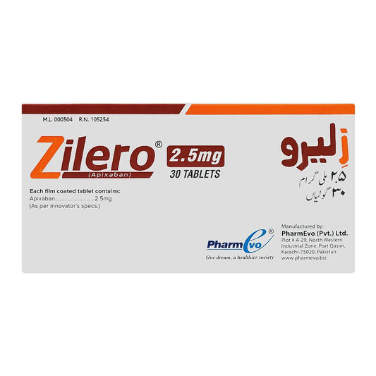 Zilero 2.5mg Tablets