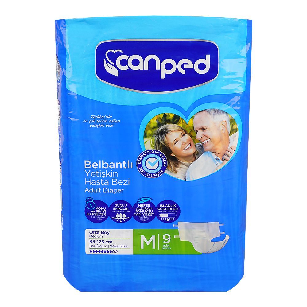 Canped Adult Diapers (MEDIUM)