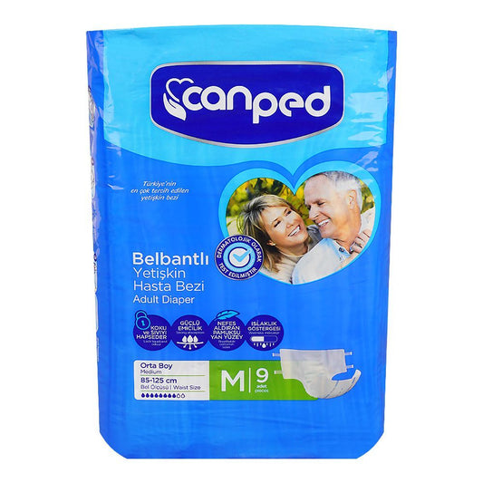 Canped Adult Diapers (MEDIUM)