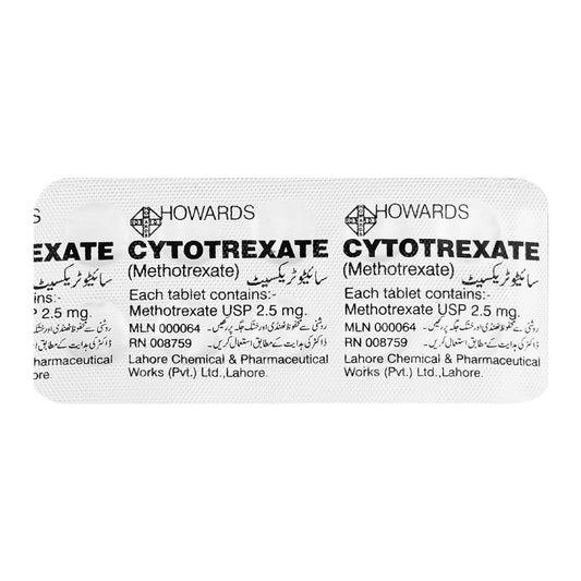 Cytotrexate 2.5mg Tablets