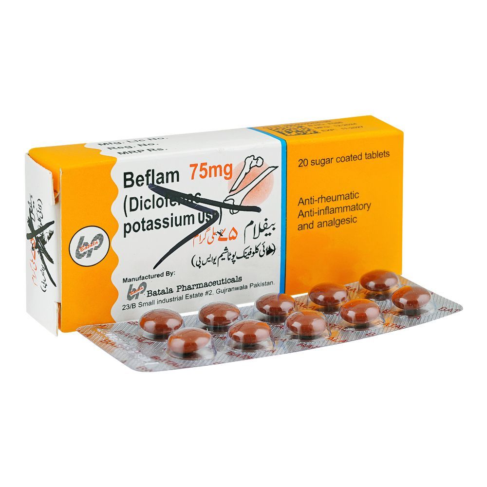 Beflam 75mg Tablets