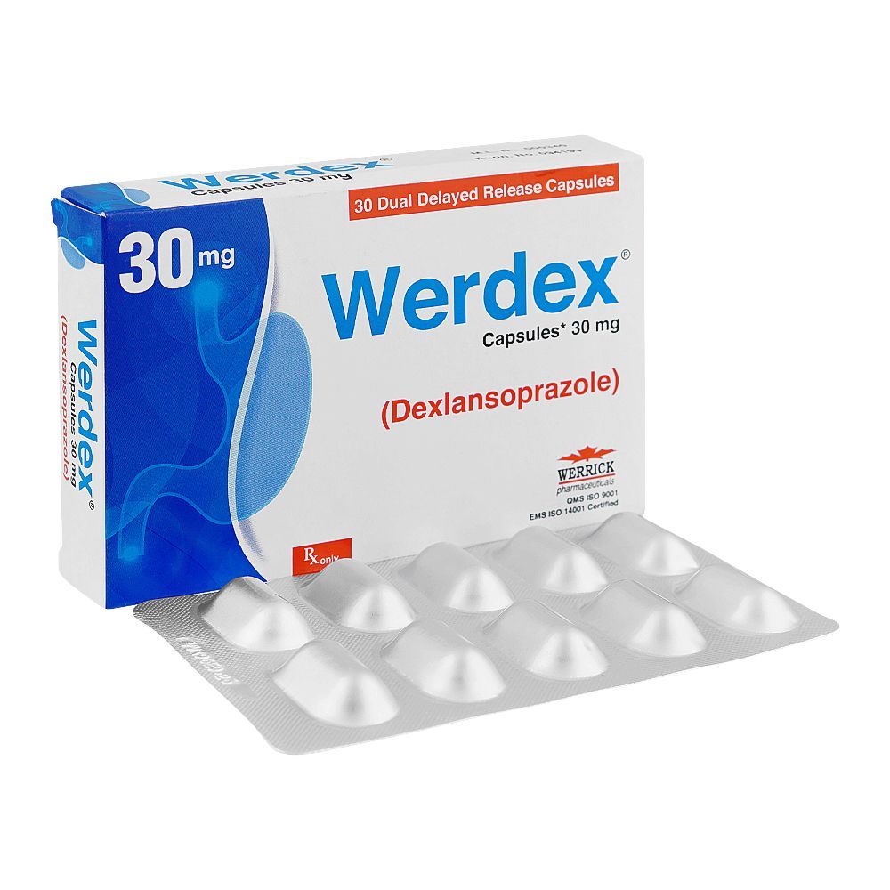 Werdex 30mg Capsules