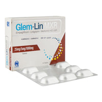 Glem Lin Mxr 25/ 5/1000mg Tablets