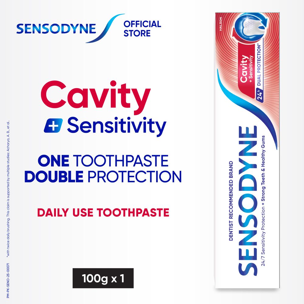 Sensodyne Cavity + Sensitivity Tooth Paste 100GMS