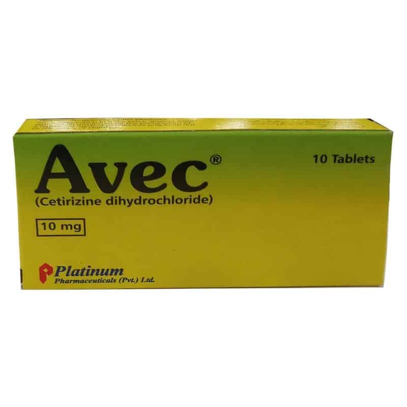 Avec 10mg Tablets
