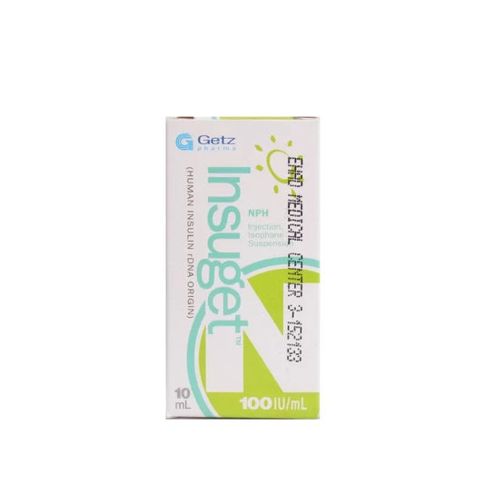 Insuget N /ML 100iu Injection
