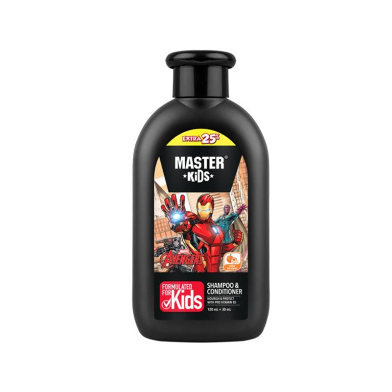 Master Kids Iron Man + Conditioner 150ml Shampoo