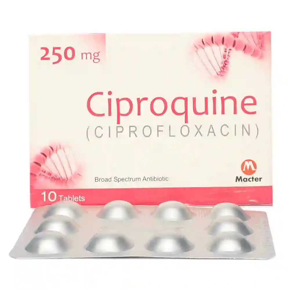 Ciproquine 250mg Tablets