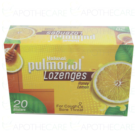 Pulmonol Honey & Lemon Lozenges