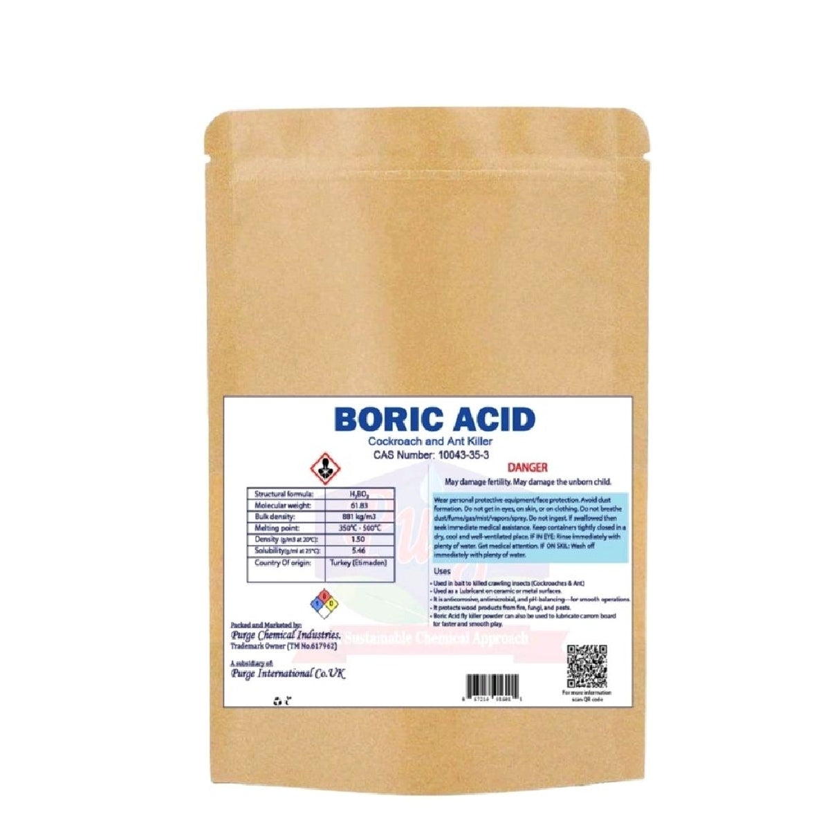 Boric Acid 250g