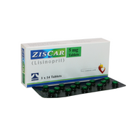 Ziscar Stk 5mg Tablets