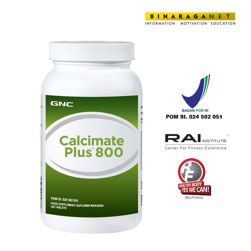 Gnc Calcimate Plus 800 Tablets (120s)