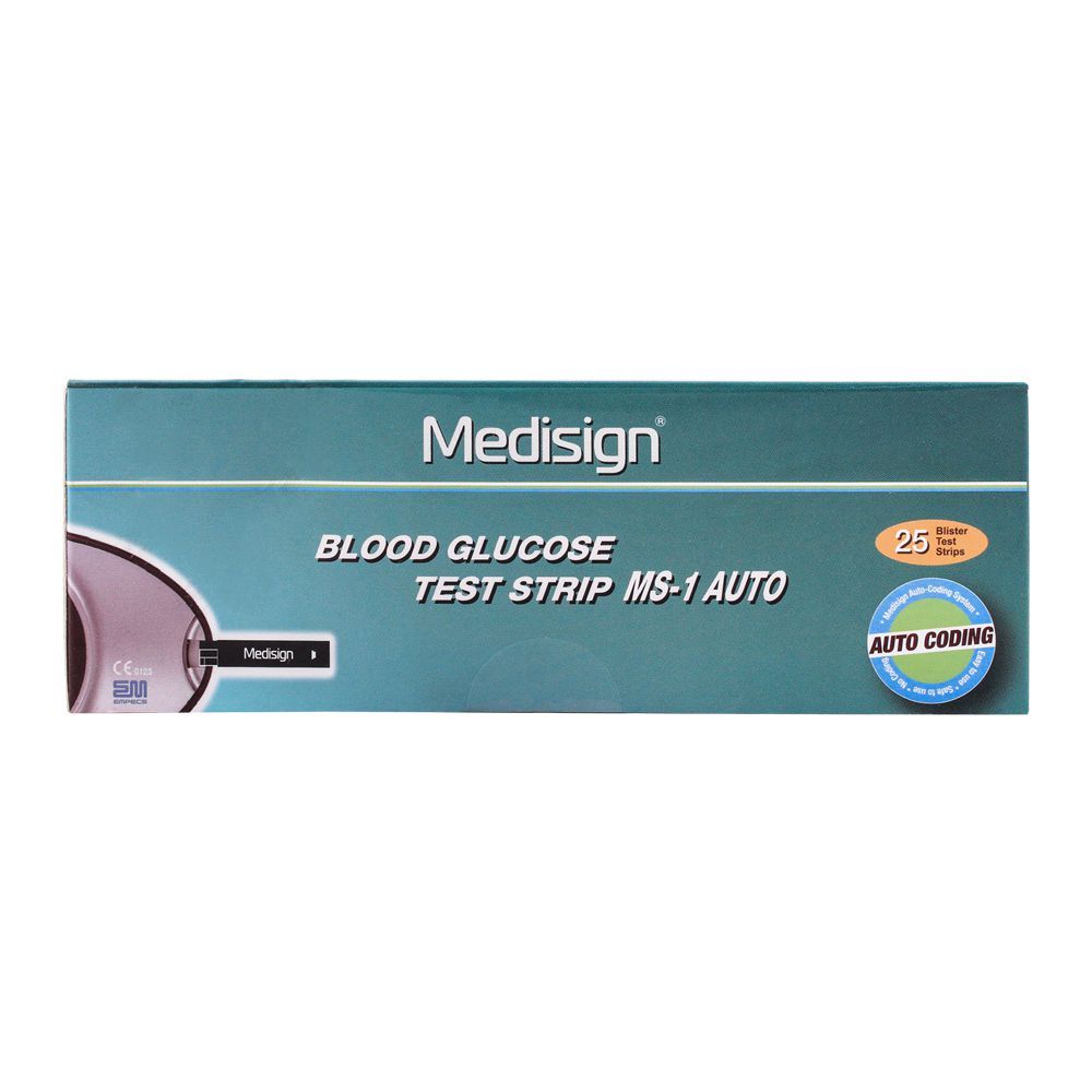 Medisign Blister MS 1 Test Strips