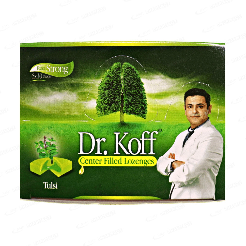 DR Koff Lozenges Tulsi Flavour