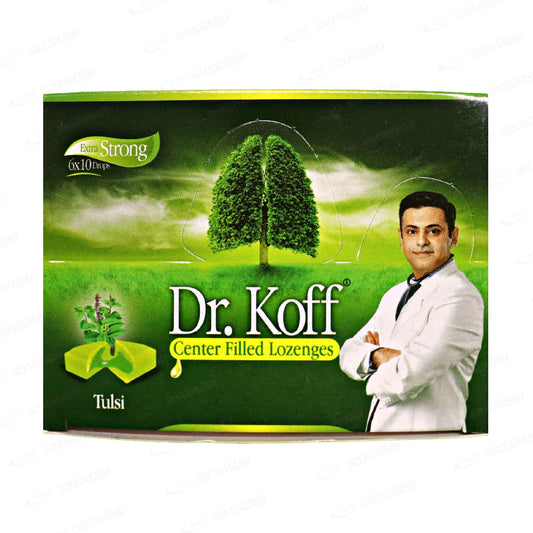 DR Koff Lozenges Tulsi Flavour