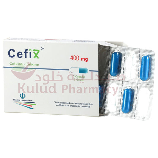 Cefix 400mg Capsules (5s)