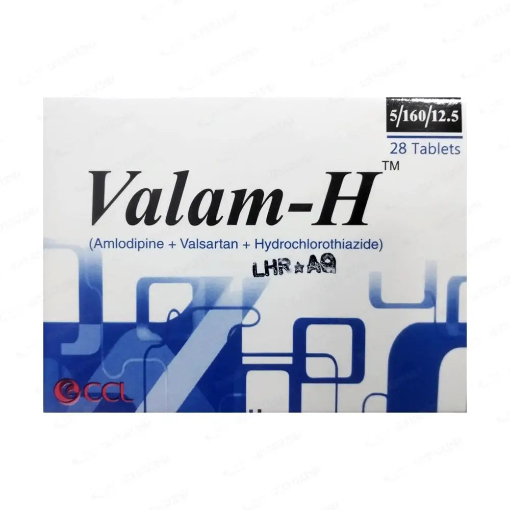 Valam H 5/ 160/12.5mg Tablets