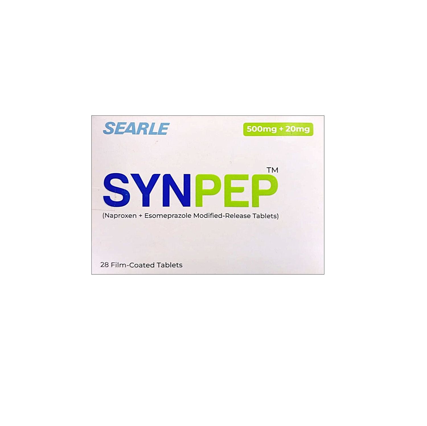 Synpep 500/20mg Tablets