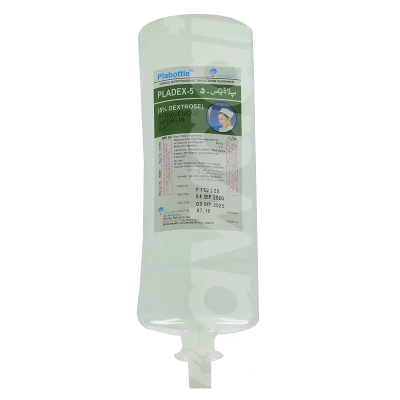 Pladex 5% D.WATER 500ml