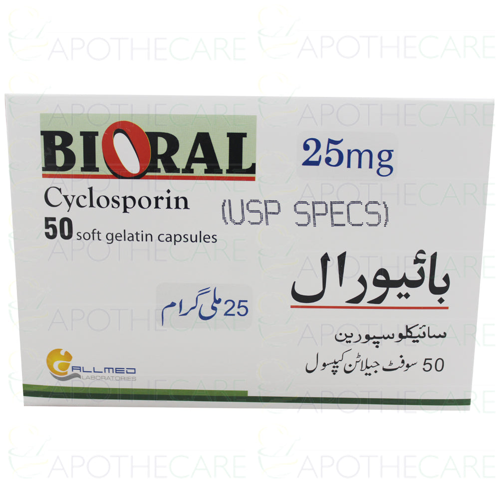 Bioral 25mg Capsules