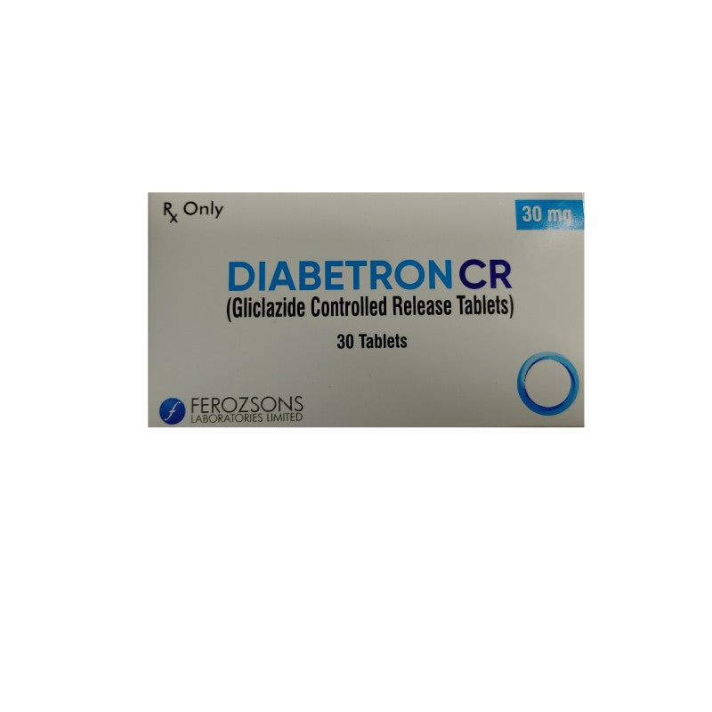 Diabetron CR 30mg Tablets