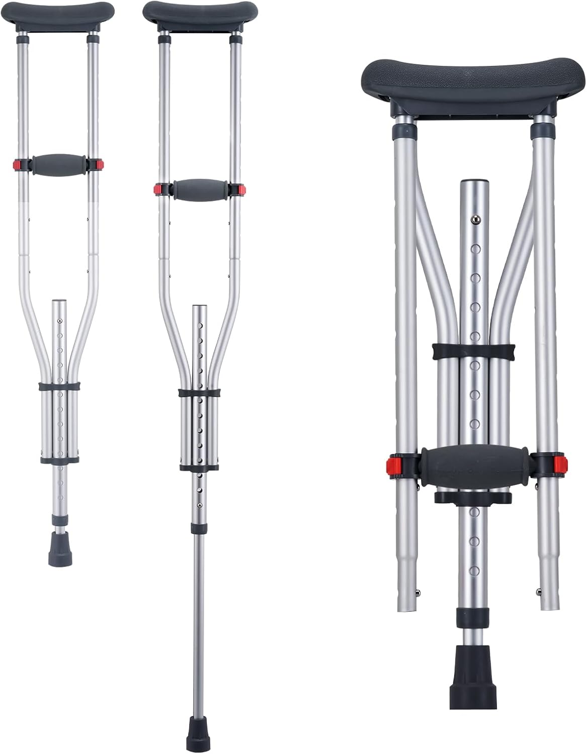 Crutches Alominium Large