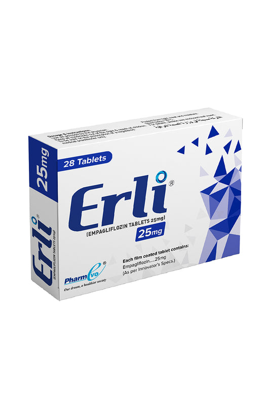Erli 25mg Tablets