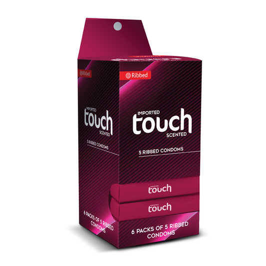 Touch Condom Ribbed (5s)