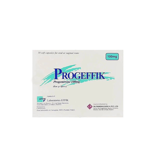 Progeffik Oral OR Vaginal Route 100mg