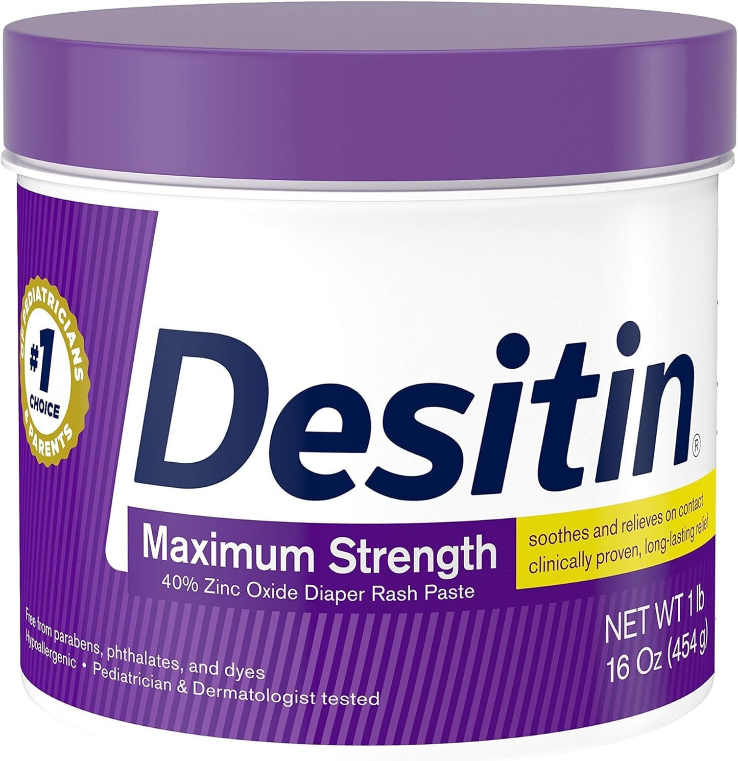 Desitin Maximum Strength Zinc Oxiden Diaper Rash Paste