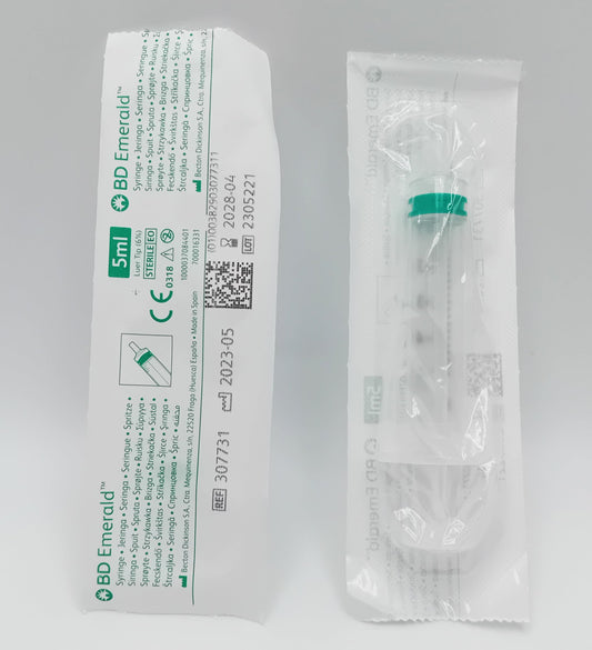 BD Emerald Pro Syringe 5CC