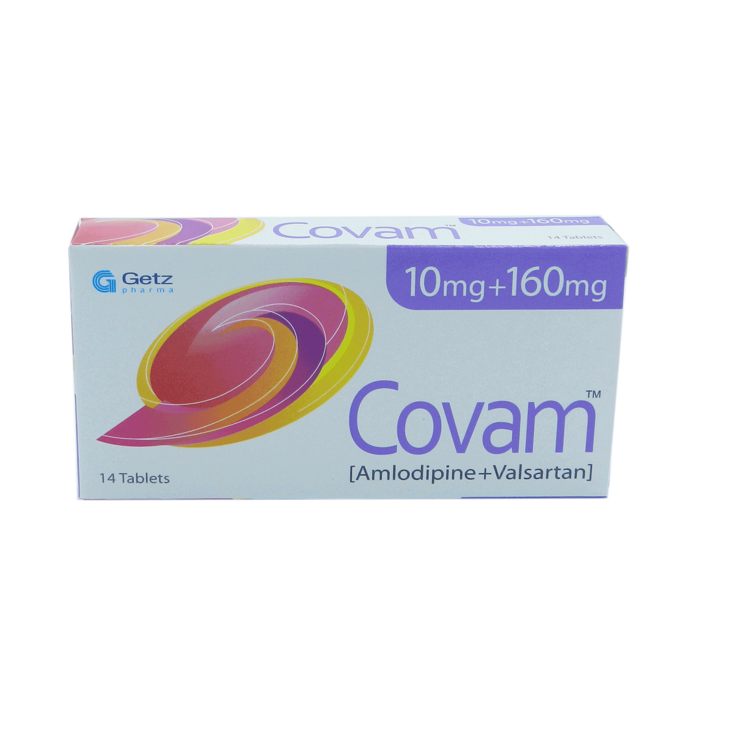 Covam 10/160mg Tablets