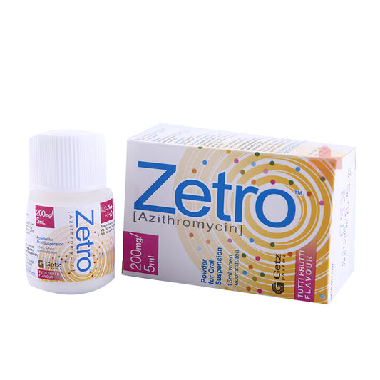 Zetro 200mg 25ml Syrup
