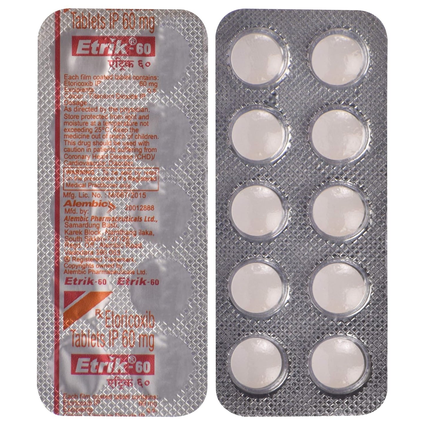 Etrik 60mg Tablets