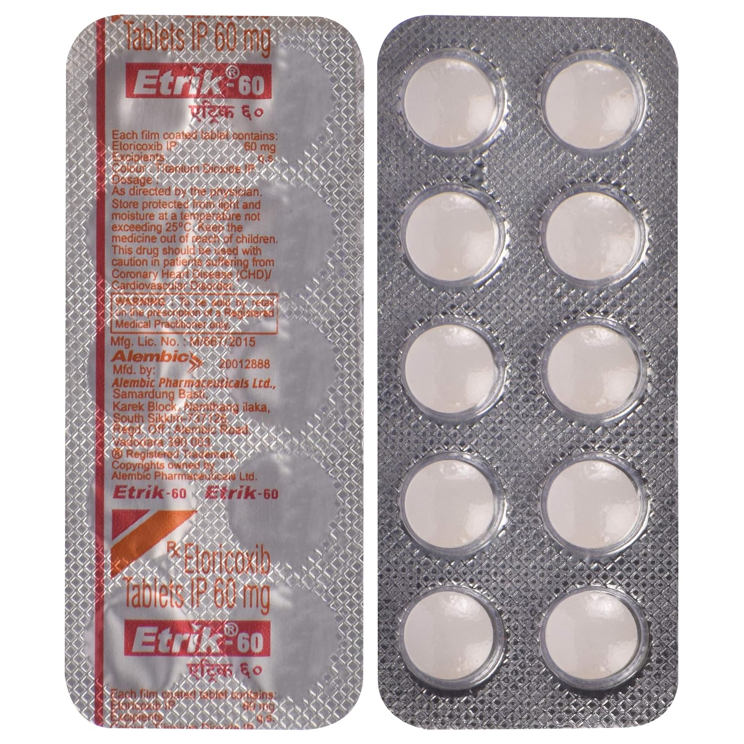 Etrik 60mg Tablets