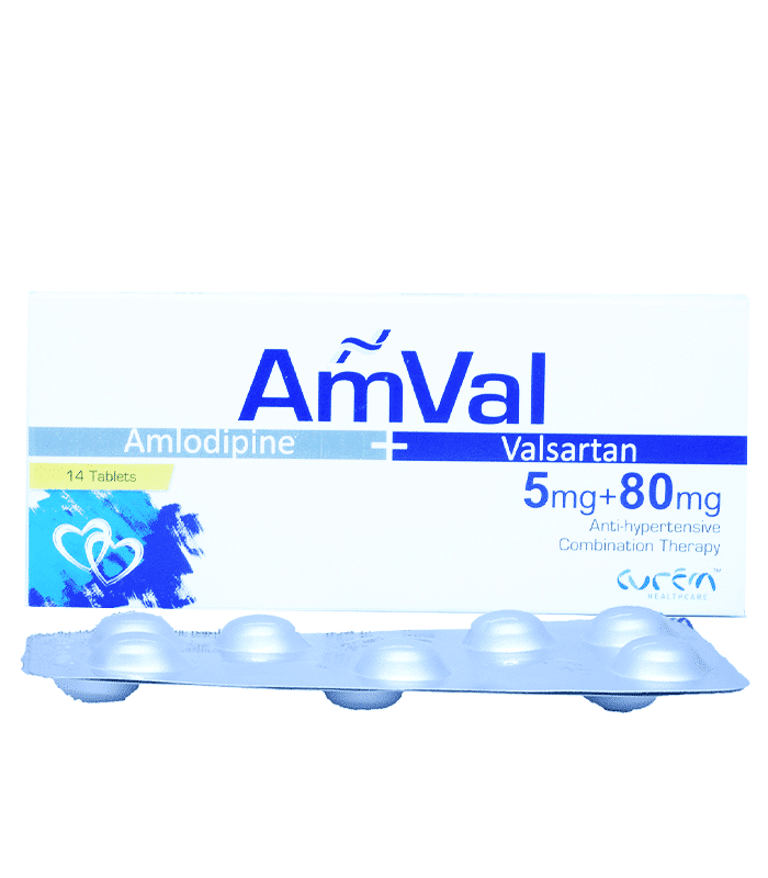 Amval 5/80mg Tablets