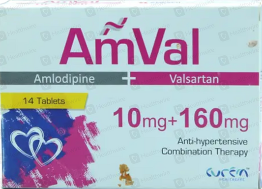 Amval 10/160mg Tablets