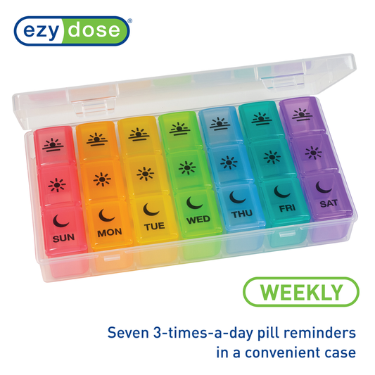 Ezy Dose 3 A Day Pill Reminder 67178 Stk