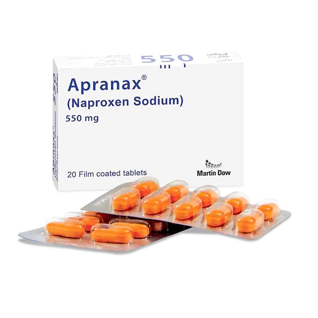 Apranax 550mg Tablets