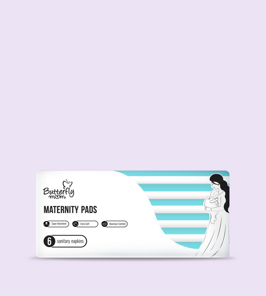 Butterfly Maternity Pads 6 Pieces