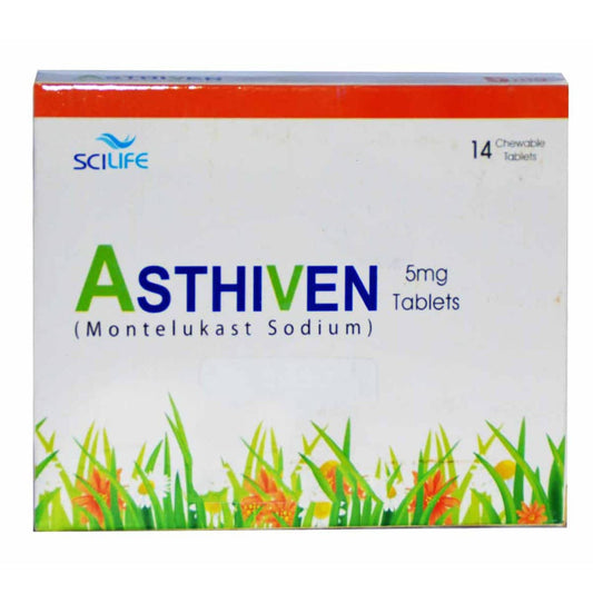 Asthiven 5mg Tablets