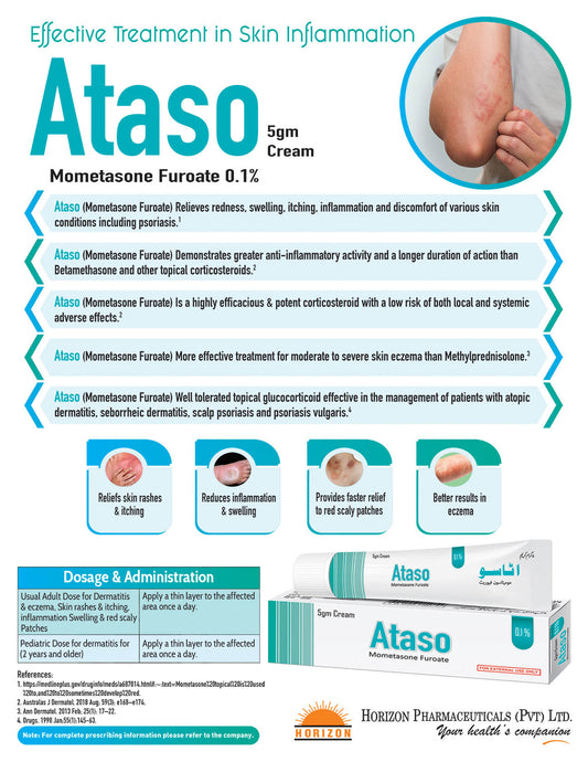 Ataso 0.1 % Cream