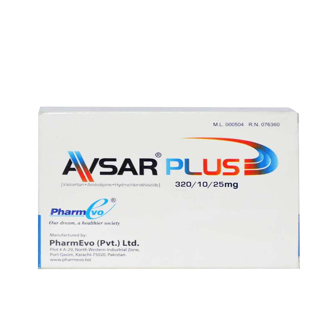Avsar Plus 320/10/25 Tablets