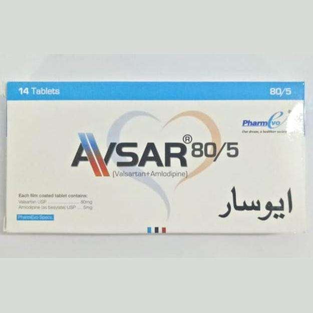 Avsar 20TAB 5/80mg