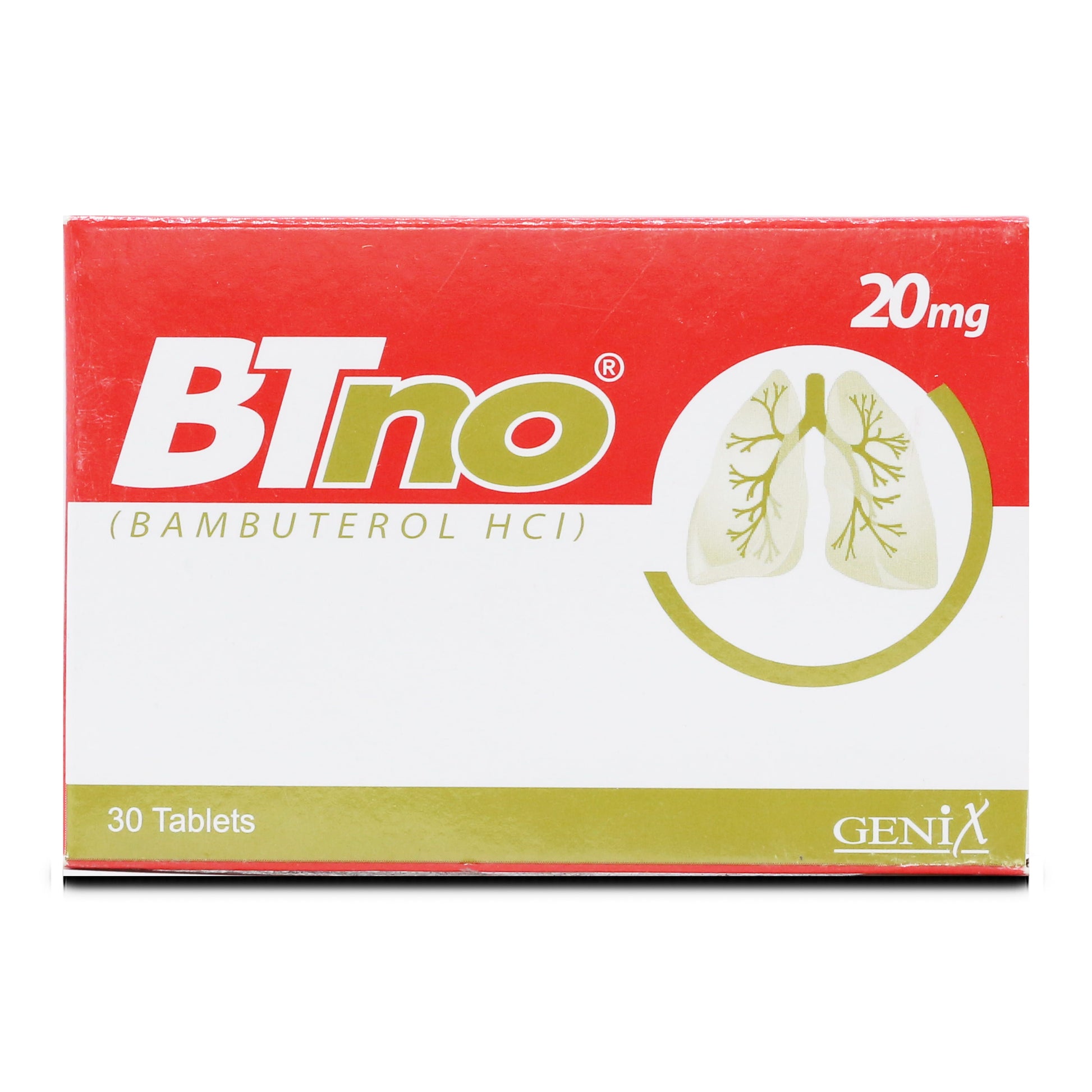 Btno 20mg Tablets
