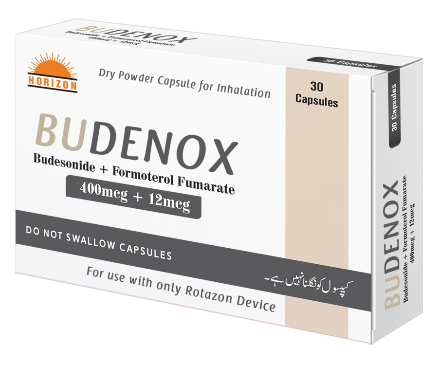 Budenox 400/12mg Capsules