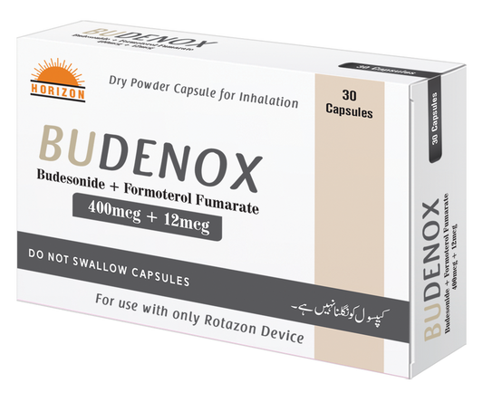 Budenox 400/12mg Capsules