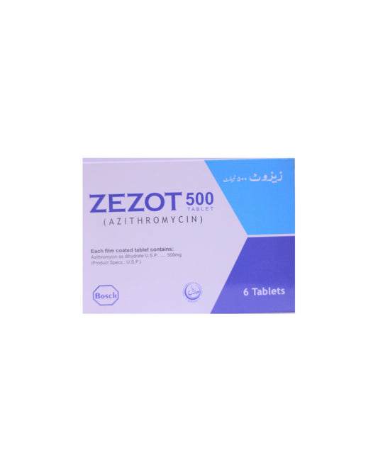 Zezot 500mg Capsules