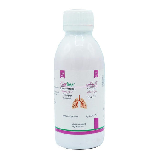 Carbex 100mg Syrup